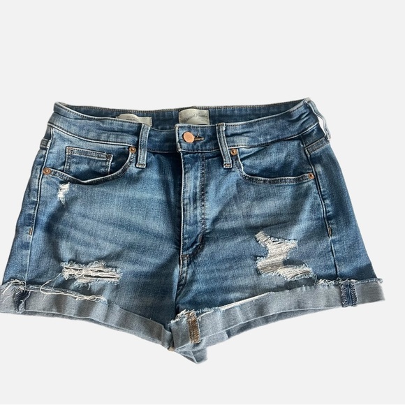 Universal Thread Pants - Universal Thread Denim Shorts High Rise Midi Medium Wash Women’s Size 8/29